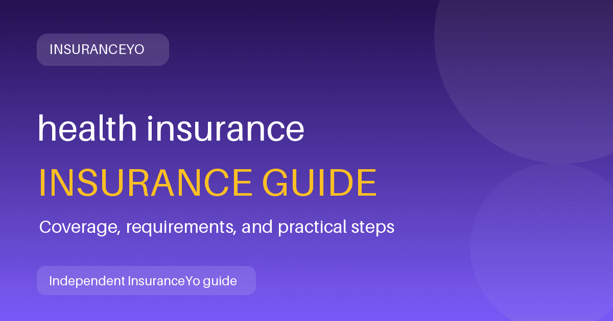 health insurance insurance guide