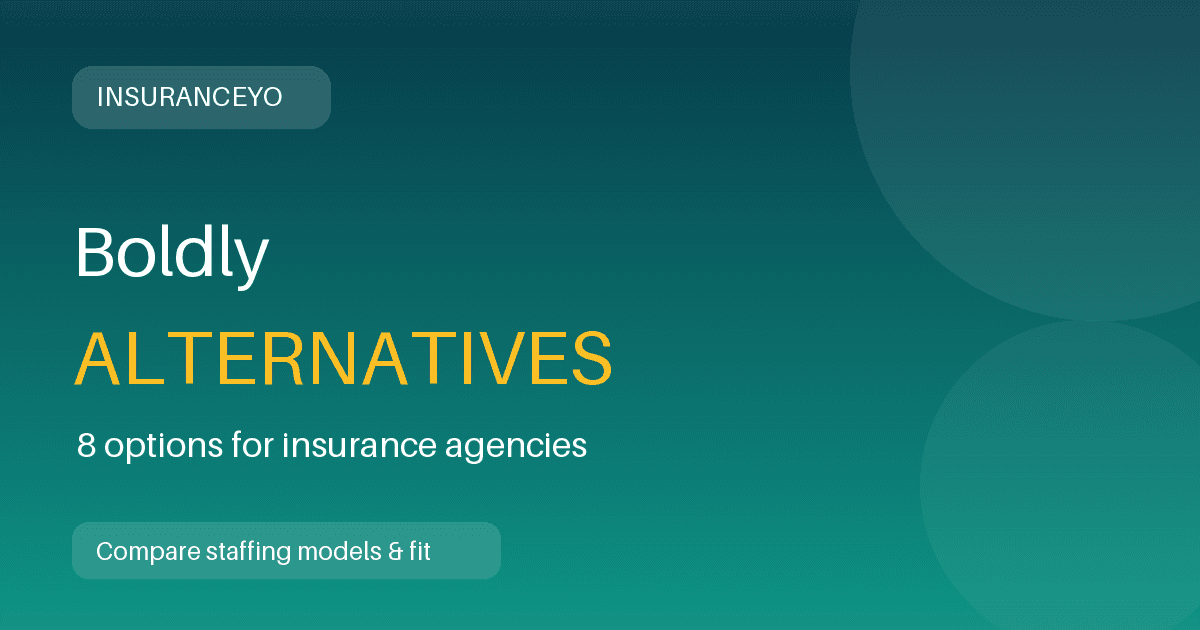 Boldly alternatives for insurance agencies