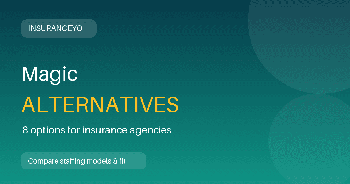 Magic alternatives for insurance agencies