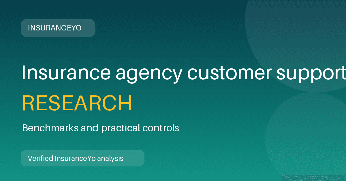 Insurance agency customer support and service workflow review
